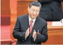  ?? ?? Chinas Präsident Xi Jinping gibt sich noch mehr Macht.