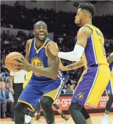  ?? JAKE ROTH, USA TODAY SPORTS ?? Draymond Green, left, is coming off an All-Star season, as are three of his Warriors teammates.