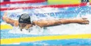  ?? HT FILE ?? Sajan Prakash is popularly known as Michael Phelps of India.