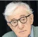  ??  ?? Woody Allen Cineasta