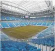  ?? FOTO: DPA ?? Das neue Fußballsta­dion in St. Petersburg ist zweitwicht­igster Spielort bei der WM 2018.