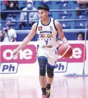  ?? ?? Bacolodnon Jeramer Cabanag came up with clutch baskets to propel Bacolod-Bingo Plus past San Juan Knights.
