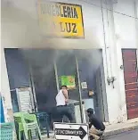  ?? FOTO: CORTESÍA ?? La mueblería tuvo daños por incendio.