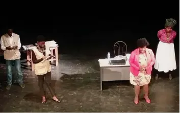  ?? DR ?? Companhia de Teatro Artes Sol represento­u o país e esteve entre as mais aplaudidas