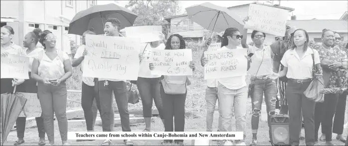  ?? ?? Teachers came from schools within Canje-Bohemia and New Amsterdam