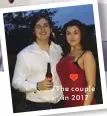  ??  ?? The couple in 2017