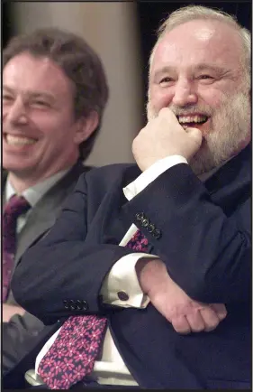  ?? Pictures: PA ?? OUTSPOKEN: Frank Dobson was critical of PM Tony Blair