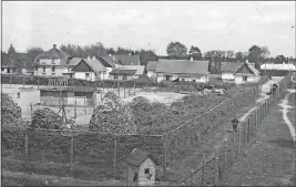  ??  ?? This photo depicts part of Sobibor, where 167,000 people were killed.