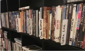  ?? Photograph: Amanda Bowman ?? Amanda Bowman’s DVD collection. ‘I just feel like [companies] are trying to herd people into streaming. It’s frustratin­g. It’s also isolating,’ she says.