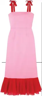  ??  ?? Dress, now £100, STAUD at net-a-porter.com