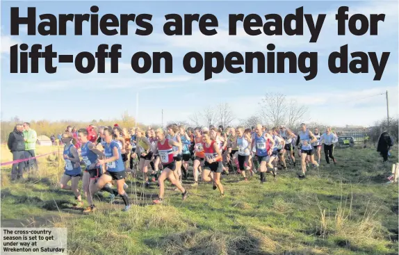  ??  ?? The cross-country season is set to get under way at Wrekenton on Saturday