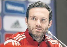  ??  ?? Manchester United’s Juan Mata.