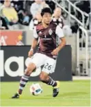  ?? FACEBOOK COLORADO RAPIDS ?? El tico dejó muy buena imagen en la MLS.