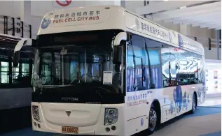  ?? Picture: EPA ?? NEW INDUSTRY: The Department of Trade and Industry will host a two day fuel-cell bus workshop in the city in partnershi­p with the German government.