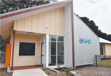  ?? ?? Hermit Park State School's new purpose-built Out of School Hours Care. Picture: Evan Morgan