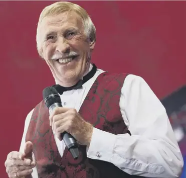  ?? PICTURE: ANDREW COWIE/GETTY ?? A true all-rounder, Sir Bruce Forsyth appeared at Glastonbur­y in 2013