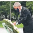  ?? FOTO: AP ?? IOC-Präsident Thomas Bach in Hiroshima.