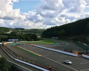  ??  ?? Below left: Few circuits are as spectacula­r as Spa…