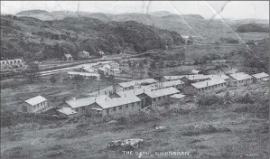  ??  ?? Archie’s postcard of Cairnbaan Camp in the 1930s.