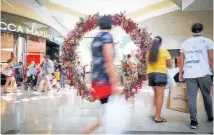  ?? Photo / Bay of Plenty Times ?? Boxing Day footfall at Bayfair Shopping Centre in Tauranga was well up on last year’s figures.