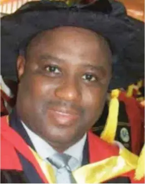  ??  ?? UNILAG Lecturer, Dr. Boniface Igbeneghu