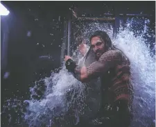  ?? WARNER BROS. PICTURES RELEASE ?? For some critics and moviegoers, Jason Momoa’s Aquaman was a low-water mark of filmmaking.