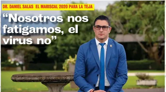  ?? JOHN DURAN ?? Para el ministro, la llegada de la vacuna representa la esperanza de que el 2021 sea mejor.