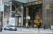  ?? TED SHAFFREY/THE ASSOCIATED PRESS, FILE ?? Trump Tower in New York City is shown in a Feb. 20photo.