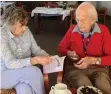  ??  ?? WORLD War II pilot Michael Welchman celebratin­g his 100th birthday yesterday with his wife Betty.