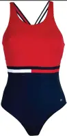  ?? Tommy Hilfiger tape swimsuit, £50, jdsports.co.uk ??