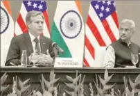  ?? AP ?? Blinken’s visit has underscore­d once again that the US is taking a strategic view of India and views New Delhi as a partner it can work with