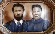  ?? Staff file photo ?? Charlie and Isabella Brown, ex-slaves, became wealthy Brazoria County business owners.