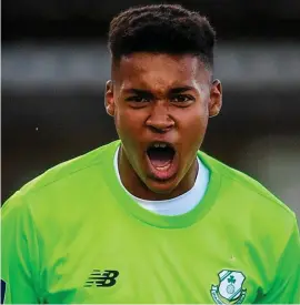  ??  ?? Manchester City-bound Gavin Bazunu could be one of the last Irish players to join an English club before the age of 18 if Brexit becomes a reality