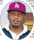  ??  ?? Thapelo Liau was nabbed at a roadblock on Sunday.