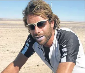  ??  ?? Mark Beaumont is expected to complete his marathon cycle today.