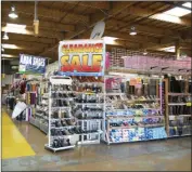  ?? VINCENT OSUNA PHOTO ?? A view inside the Calexico Price Center on Thursday evening. A plan has been proposed to shut down the Price Center and use the building entirely for storage business, Self Stor-It, that already occupies half of the building.