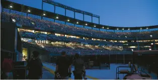  ?? ULYSSES MUOZ/BALTIMORE SUN ?? A view of Camden Yards filled with Billy Joel fans in 2019. It was the first time a full-blown concert was held at the Orioles’ ballpark.