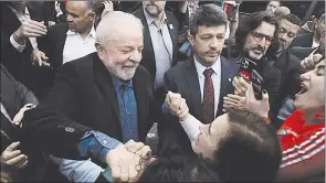  ?? (Pic: Supplied) ?? Brazil’s President-elect Luiz Inacio Lula da Silva.