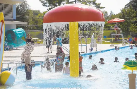  ?? MORNING CALL FILE PHOTO ?? Allentown officials have allocated money to settle up its bill for the repair work on Cedar Beach Pool.