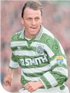  ??  ?? Andreas Thom in his Celtic days