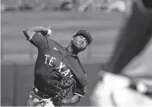  ?? Charlie Riedel/associated Press ?? Reliever Jose Leclerc won’t be participat­ing in the World Baseball Classic as he deals with neck discomfort.