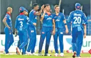  ??  ?? Delhi Capitals has been the team to beat, having won five of its six games so far