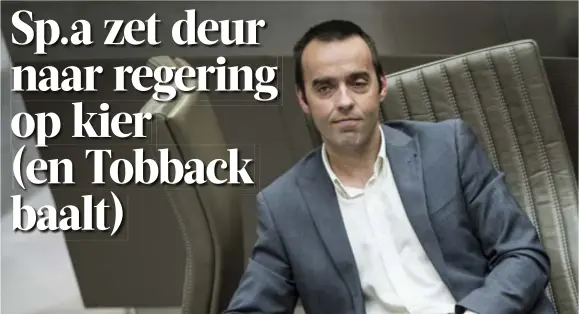  ?? FOTO BELGA ?? Bruno Tobback legt de lat wel erg hoog om in een Vlaamse regering te stappen.