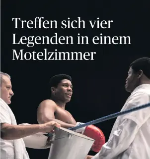  ?? [ Amazon Studios ] ?? Eli Goree als Muhammad Ali, der sich im Februar 1964 noch Cassius Clay nannte.