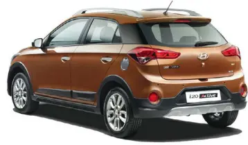  ??  ?? IMPRESSIVE: The bulked-up Hyundai i20 Active is fun to drive and proving popular