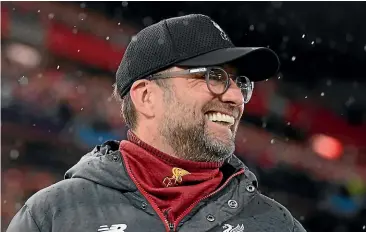  ?? GETTY IMAGES ?? Liverpool manager Jurgen Klopp has spoken of his admiration for the All Blacks.
