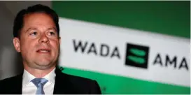  ??  ?? LONDON: This file photo taken on June 20, 2016 shows Olivier Niggli, Chief Operating Officer and General Counsel speaking at the 2016 World Anti-Doping Agency (WADA) media symposium at Lord’s cricket ground in London. More whistleblo­wers like Yuliya...