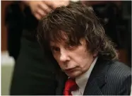  ?? AP FILE PHOTO BY JAE C. HONG, POOL ?? In this May 29, 2009 file photo, music producer Phil Spector sits in a courtroom for his sentencing in Los Angeles. Spector, the eccentric and revolution­ary music producer who transforme­d rock music with his “Wall of Sound” method and who was later convicted of murder, died Saturday, Jan. 16, 2021, at age 81.