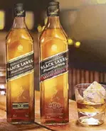  ??  ?? Something new, something different: Johnnie Walker Sherry Edition