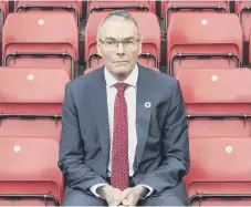  ?? ?? Sunderland's Chief Operating Officer Steve Davison.